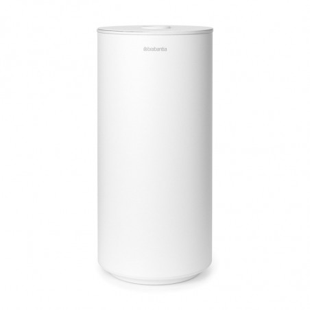 Χαρτοθήκη τουαλέτας Brabantia MindSet Mineral 1005677, Διπλό, Επιδαπέδια ή επιτοίχια τοποθέτηση, Φινίρισμα Mineral, Λευκό