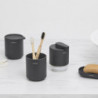 Κουτί αξεσουάρ μπάνιου Brabantia MindSet Mineral 1005686, Αντιολισθητική βάση, Φινίρισμα Mineral, Γκρι