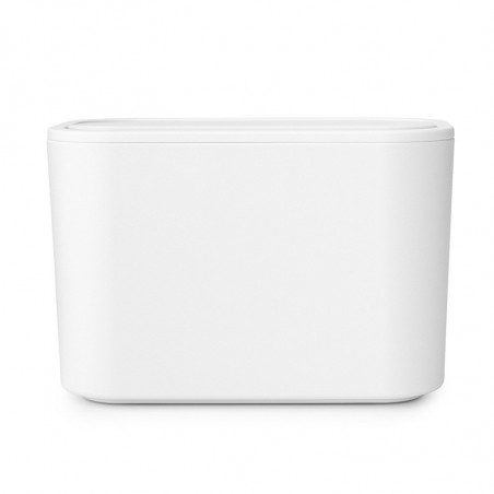 Brabantia MindSet 1005689, με μεταλλική επίστρωση, με περιστρεφόμενο καπάκι, Λευκό