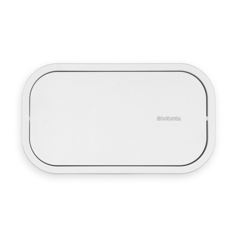 Brabantia MindSet 1005689, με μεταλλική επίστρωση, με περιστρεφόμενο καπάκι, Λευκό