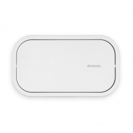 Brabantia MindSet 1005689, με μεταλλική επίστρωση, με περιστρεφόμενο καπάκι, Λευκό