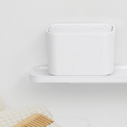 Brabantia MindSet 1005689, με μεταλλική επίστρωση, με περιστρεφόμενο καπάκι, Λευκό