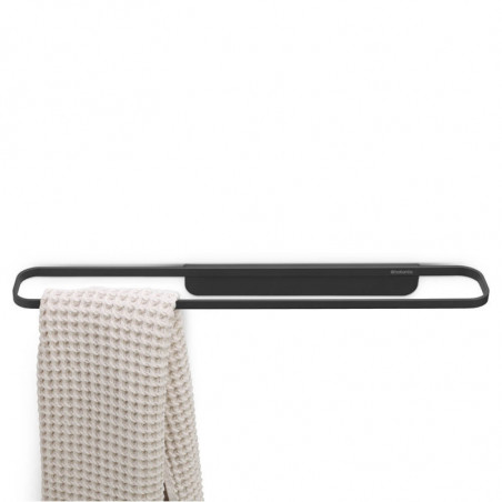 Βάση για πετσέτες Brabantia MindSet 1005694, με ορυκτή επίστρωση, διακριτική τοποθέτηση, έως 2 kg, σκούρο γκρι