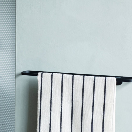 Βάση για πετσέτες Brabantia MindSet 1005694, με ορυκτή επίστρωση, διακριτική τοποθέτηση, έως 2 kg, σκούρο γκρι