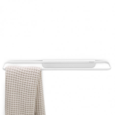 Brabantia MindSet κάτοχος πετσέτας 1005695, με ορυκτή επικάλυψη, περιλαμβάνεται σετ τοποθέτησης, έως 2 kg, λευκό