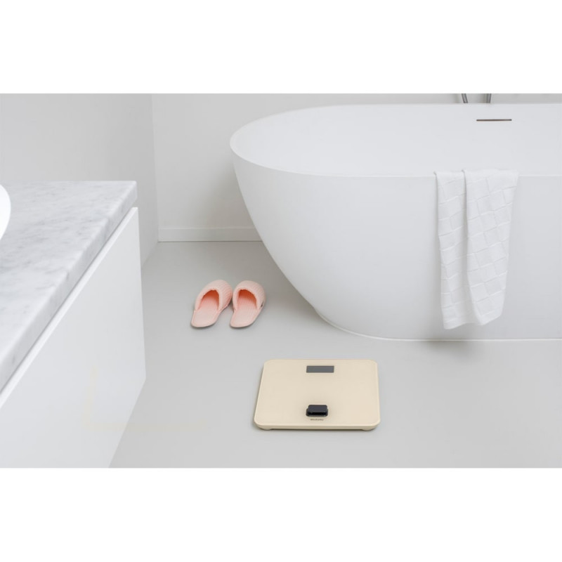Brabantia ReNew 1004189, Λειτουργία χωρίς μπαταρία, Μέχρι 150 κιλά, Οθόνη LCD, Μπεζ