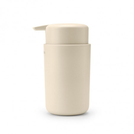 Δοσομετρητής υγρού σαπουνιού Brabantia ReNew 1006264, 250 ml, Αντιολισθητική βάση, Χωρίς σταγόνες, Μπεζ