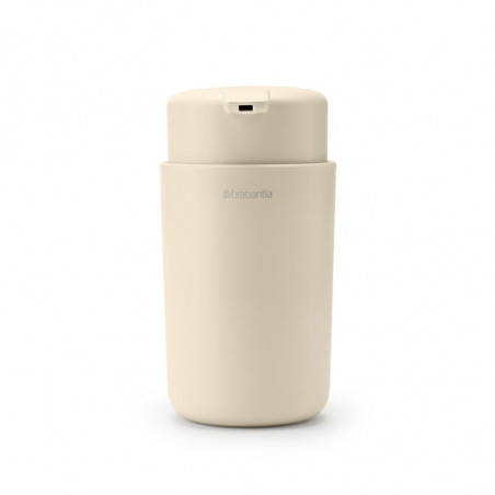 Δοσομετρητής υγρού σαπουνιού Brabantia ReNew 1006264, 250 ml, Αντιολισθητική βάση, Χωρίς σταγόνες, Μπεζ