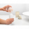 Δοσομετρητής υγρού σαπουνιού Brabantia ReNew 1006264, 250 ml, Αντιολισθητική βάση, Χωρίς σταγόνες, Μπεζ