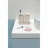 Σετ αξεσουάρ μπάνιου Brabantia ReNew 1006266, 3 τεμάχια, 250 ml, ανθεκτικό στη διάβρωση, μπεζ