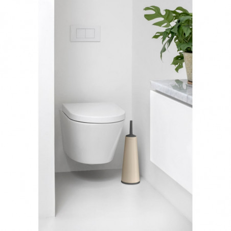 Βούρτσα τουαλέτας Brabantia ReNew 1006277, 42 cm, Διακριτικός σχεδιασμός, Μπεζ