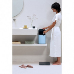 Κάδος Brabantia Bo Small 1006626, 4 L, Ομαλό και αθόρυβο άνοιγμα, Αντιολισθητική βάση, Μπλε ανοιχτόχρωμο