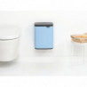 Κάδος Brabantia Bo Small 1006631, 7 L, Ομαλό και αθόρυβο άνοιγμα, Αντιολισθητική βάση, Μπλε ανοιχτόχρωμο