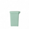 Κάδος απορριμμάτων με πεντάλ Brabantia StepUp 1008481, 16 L, Οικολογικά υλικά, Μεγάλο άνοιγμα, Ανοιχτό πράσινο