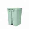 Κάδος απορριμμάτων με πεντάλ Brabantia StepUp 1008484, 25 L, Οικολογικά υλικά, Μεγάλο άνοιγμα, Ανοιχτό πράσινο