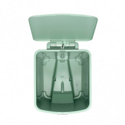 Κάδος απορριμμάτων με πεντάλ Brabantia StepUp 1008484, 25 L, Οικολογικά υλικά, Μεγάλο άνοιγμα, Ανοιχτό πράσινο
