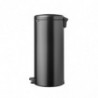 Κάδος με πεντάλ Brabantia NewIcon 1008850, 30 l, Μαλακό κλείσιμο, Αντιολισθητική βάση, Σκούρο γκρι