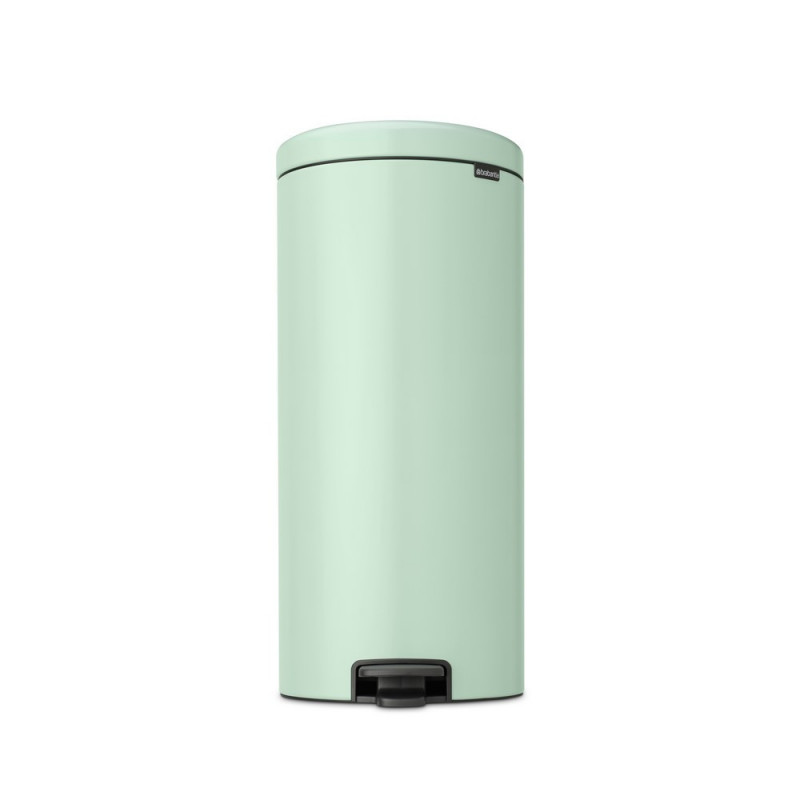 Κάδος με πεντάλ Brabantia NewIcon 1008851, 30 l, Εύκολο κλείσιμο, Αντιολισθητική βάση, Ανοιχτό πράσινο