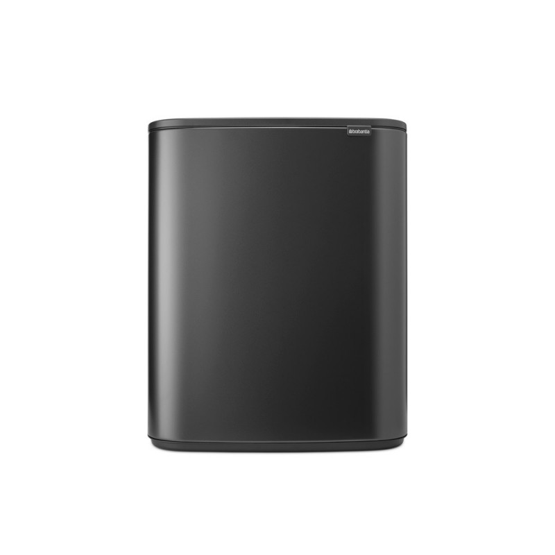 Κάδος Brabantia Bo Touch 1008858, 60 l, Ομαλό και αθόρυβο άνοιγμα, Μεγάλο άνοιγμα, Γκρι