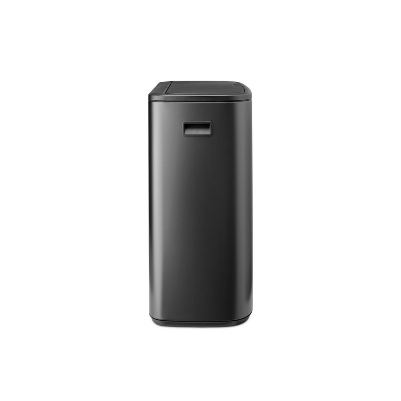 Κάδος Brabantia Bo Touch 1008858, 60 l, Ομαλό και αθόρυβο άνοιγμα, Μεγάλο άνοιγμα, Γκρι