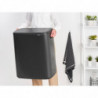 Κάδος Brabantia Bo Touch 1008858, 60 l, Ομαλό και αθόρυβο άνοιγμα, Μεγάλο άνοιγμα, Γκρι
