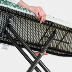 Τραπέζι σιδερώματος Brabantia A 1008891, 110x30 cm, 7 θέσεις ρύθμισης, υποδοχή σίδερου, κίτρινο/πράσινο