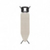 Τραπέζι σιδερώματος Brabantia B 1008893, 124x38 cm, 7 θέσεις ρύθμισης, Μεγάλη θήκη σίδερου, Ανοιχτό γκρι