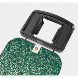 Τραπέζι σιδερώματος Brabantia B 1008894, 124x38 cm, 7 θέσεις ρύθμισης, Μεγάλη θήκη σίδερου, Κίτρινο/πράσινο