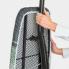 Τραπέζι σιδερώματος Brabantia D 1008898, 135x45 cm, 7 θέσεις ρύθμισης, ανθεκτική στη θερμότητα ζώνη σιδερώματος, κίτρινο/πράσινο