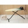 Τραπέζι σιδερώματος Brabantia D 1008898, 135x45 cm, 7 θέσεις ρύθμισης, ανθεκτική στη θερμότητα ζώνη σιδερώματος, κίτρινο/πράσινο