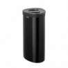 Καλάθι πλύσης Brabantia Selector 1008917, 55 l, 2 διαμερίσματα, οπές εξαερισμού, πλήρωση χωρίς άνοιγμα, Μαύρο
