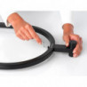 Πολυλειτουργική κρεμάστρα ρούχων Brabantia Linn 1008927, 3 ράφια, Οβάλ μέρος για κρέμασμα σακακιού, Ανθεκτικό στη διάβρωση, Μαύρο