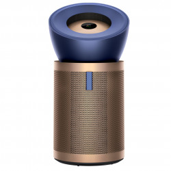Καθαριστής αέρα Dyson Purifier Big+Quiet Formaldehyde BP04, 95 m2, SMART, 10 ταχύτητες, Φωνητικός έλεγχος, HEPA H13, 360C φιλτράρισμα, Χρυσό/μπλε