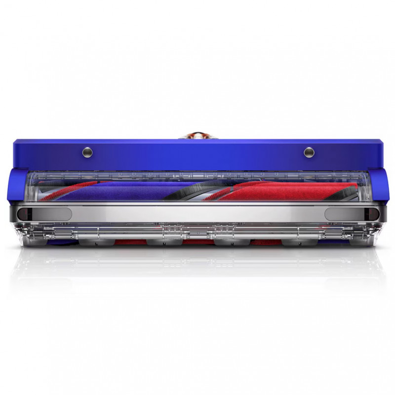 Ηλεκτρική σκούπα ρομποτ Dyson RB03 360 Vis Nav Bl/Ni, 375W, Αυτονομία έως 65 λεπτά, SMART, 26 αισθητήρες, οπτική πλοήγηση 360C, Φωνητικός έλεγχος, Μπλε/νικέλιο