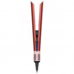 Ισιωτική μαλλιών Dyson HT01 Airstrait StrBz/BhPk 560844-01, 1600W, 140C, Ιονισμός, 6 επίπεδα ταχύτητας, Φιλικό προς τα μαλλιά, Χάλκινη επίστρωση, οθόνη LCD, Φράουλα μπρονζέ