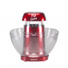 Μηχανή ποπ κορν ζεστό αέρα Beper P101CUD052 ,1200W, έως 80 g καλαμποκιού, ενσωματωμένο μπολ, Κόκκινο