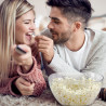 Μηχανή ποπ κορν ζεστό αέρα Beper P101CUD052 ,1200W, έως 80 g καλαμποκιού, ενσωματωμένο μπολ, Κόκκινο