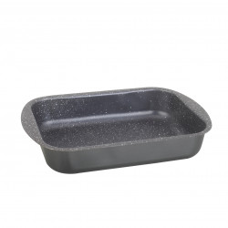 Ταψί Oliver Voltz OV51222N30S, 30 cm, Μαρμάρινο φινίρισμα, Ορθογώνιο, Μαύρο