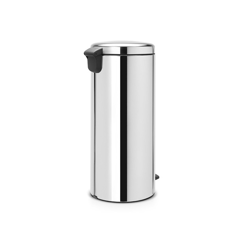 Κάδος με πεντάλ  Brabantia NewIcon 649055, 30 l, Εύκολο κλείσιμο, Αντιολισθητική βάση, Inox