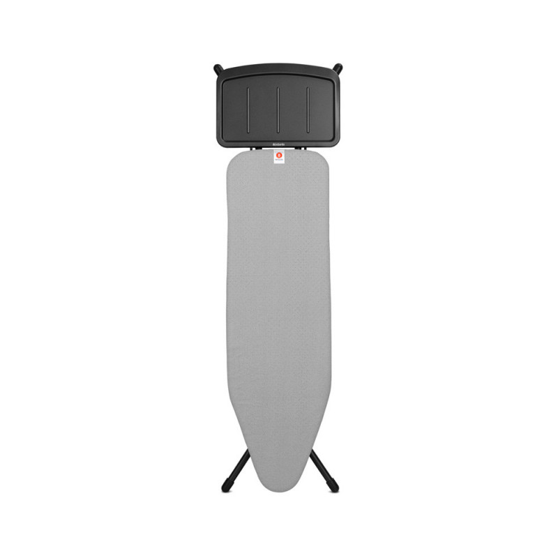Τραπέζι σιδερώματος Brabantia B 1003353, 124x38 cm, 7 θέσεις ρύθμισης, υποδοχή γεννήτριας ατμού, μεταλλικό