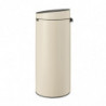 Κάδος Brabantia Touch Bin New 1005544, 30 λίτρα, Αθόρυβο και ομαλό άδειασμα, Μπεζ