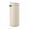 Κάδος Brabantia Touch Bin New 1005544, 30 λίτρα, Αθόρυβο και ομαλό άδειασμα, Μπεζ