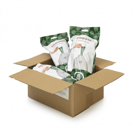 Σακούλες απορριμμάτων Brabantia PerfectFit Bo 1005590, μέγεθος R, 36 l, 120 τεμάχια, λευκό