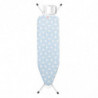 Τραπέζι σιδερώματος Brabantia B 1005617, 124x38 cm, 7 θέσεις ρύθμισης, Βάση για σίδερο, γαλάζιο χρώμα
