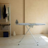 Τραπέζι σιδερώματος Brabantia B 1005617, 124x38 cm, 7 θέσεις ρύθμισης, Βάση για σίδερο, γαλάζιο χρώμα
