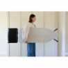 Τραπέζι σιδερώματος Brabantia C 1003374, 124x45 cm, 7 θέσεις ρύθμισης, υποδοχή γεννήτριας ατμού, ανοιχτό γκρι