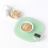 Ζυγαριά κουζίνας Brabantia Tasty+ 1001254, Μέχρι 5 kg, Δεν χρειάζονται μπαταρίες, Τάρα, Ψηφιακή οθόνη, Πράσινο φως
