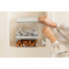Κουτί αποθήκευσης Brabantia Tasty+ Stackable 1008874, 1,5 l, Σφραγισμένο με σιλικόνη, χωρίς BPA, Ανοιχτό γκρι