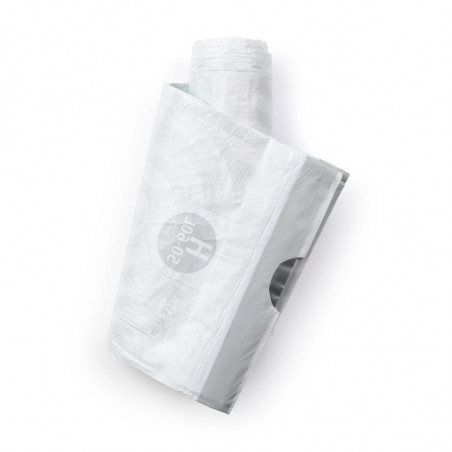 Brabantia PerfectFit Touch/Push/Big Bin Bags 647039, μέγεθος H, 50-60 l, 10 τεμάχια, λευκό