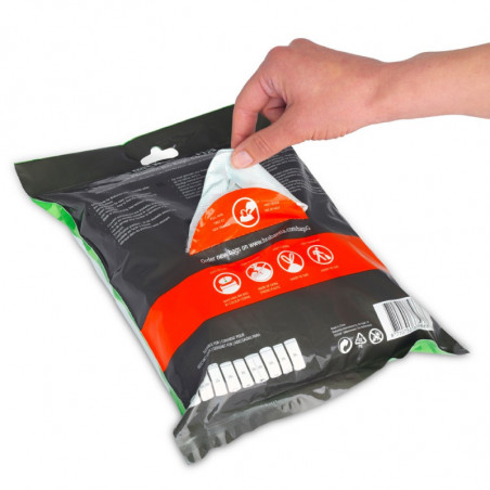 Σακούλα απορριμμάτων Brabantia 647064, μέγεθος G, 23-30 l, 40 τεμάχια, λευκό